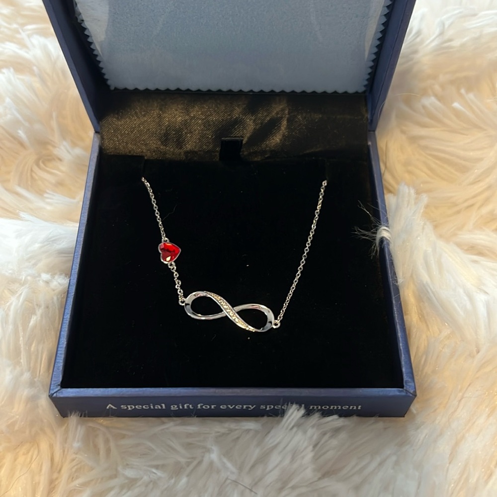 Silver infinitiy bracelet
